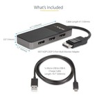 StarTech 3-Port Multi-Monitor Adapter 4K DisplayPort 1.4 3-Splitter MST14DP123DP — photo 6