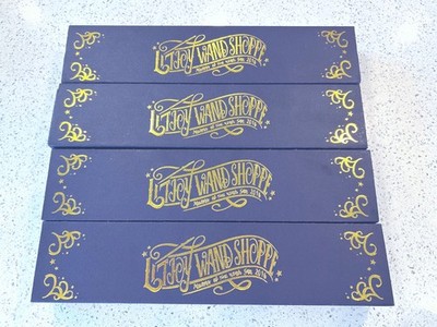 4 Pack LitJoy Wand Shoppe Chestnut Wood Phoenix Feather Harry Potter Wand NIB