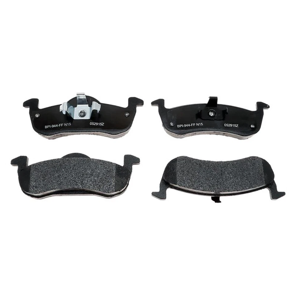 Pastillas de freno metálicas delanteras y traseras R-Line 2009 2008 2007 para Ford Expedition Foto 2 de 4