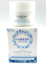 Lumene Finland Nordic Hydra Intense Hydration 24 Hour Moisturizer ~ 1.7 oz ~