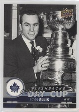 2017-18 Upper Deck Toronto Fall Expo Day with the Cup Flashbacks Ron Ellis 17iz