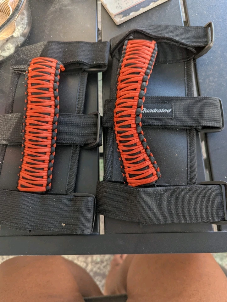 Manijas de agarre Quadratec naranja Foto 3 de 3