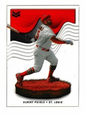ALBERT PUJOLS CHRONICLES MAGNITUDE CLEAR BASE ST. LOUIS CARDINALS #9 2023 PANINI