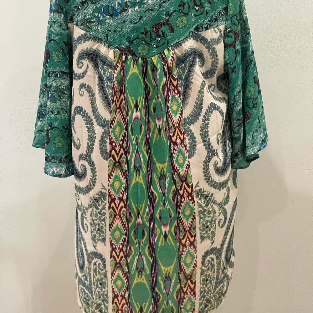 Weekend by Suzanne Betro M Patterned Blouse View 5