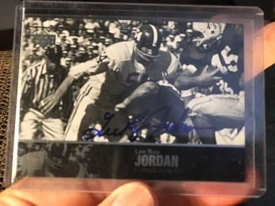 2011 Upper Deck Legends #24 Lee Roy Jordan Auto Dallas Cowboys Autograph