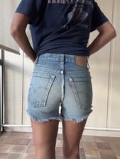 Vintage Levi  s Shorts 720 Cut Offs Tag 27 Fit 24/00 Jean Shorts