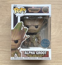 Funko Pop Guardians Of The Galaxy Vol 3 Alpha Groot #1390 + Free Protector