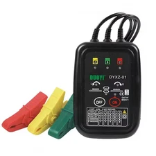 3 Phase Sequence Rotation Tester Meter Tool Non-Contact LED Indicator AC 70~600V