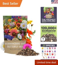 Guaranteed Grow Wildflower Seeds - 1 lb Butterfly Hummingbird Mix in Gift Pack 124.99 per gallon