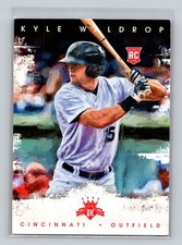2016 Panini Diamond Kings Kyle Waldrop Rookie Cincinnati Reds #162