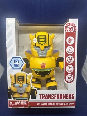 World Tech Toys Dancing Battle Bots Bumble Bee with Lights & Sounds