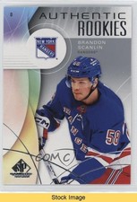 2024-25 Upper Deck SP Game Used Authentic Rookies Brandon Scanlin #258 READ 1t8r