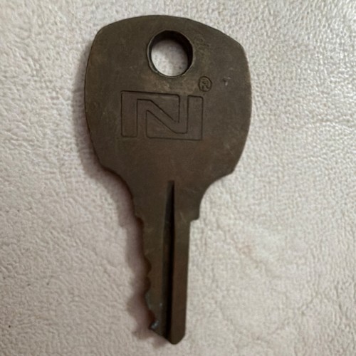 N C413A Brass Key Blank Office Furniture 4-Pin C Keyway