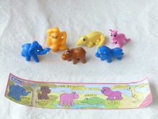 BAHLSEN "ZOO - Zwierzęta dzikiej przyrody" - z toreb na ciasteczka - kompl. Zestaw 6 figurek/2