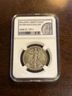 1946D / WALKING LIBERTY HALF DOLLAR [DVC-6628-001] (VINTAGE) KEEPSAKE SLAB / VF+