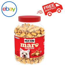 Milk-Bone MaroSnacks Small Dog Treats 40 oz Crunchy Biscuits with Bone Marrow
