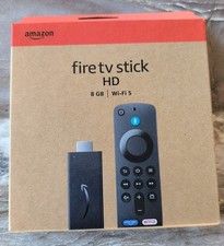 Amazon Fire TV Stick HD 8GB Wi-Fi 5 Alexa Voice Remote New SEALED 