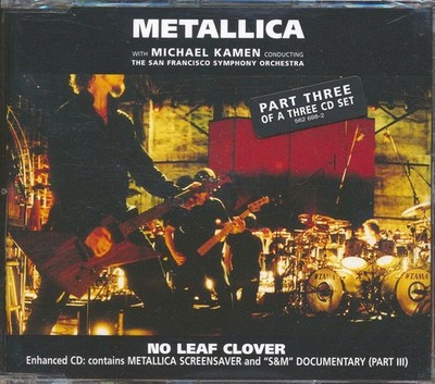 Metallica No Leaf Clover Pt.3 (CD)