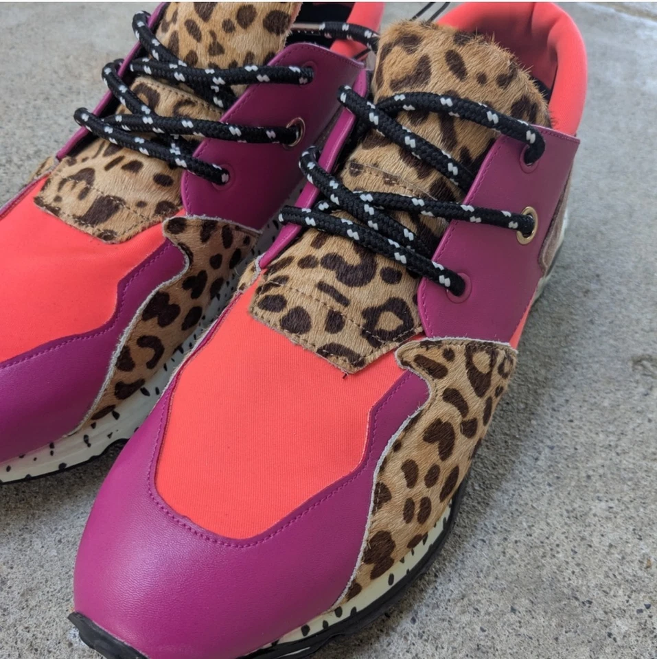 Steve Madden Cliff Bright Multicolored Lace-Up Sneakers - Image 4 of 4