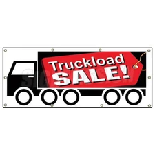 SignMission B-96 Truckload Sale 36 x 96 in. Truckload Sale Banner Sign - Save...