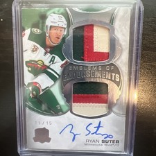 2020-21 Upper Deck The Cup Ryan Suter Emblems Of Endorsement Patch Auto