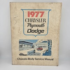 Chrysler Dodge Plymouth 1977 Factory Chassis ...