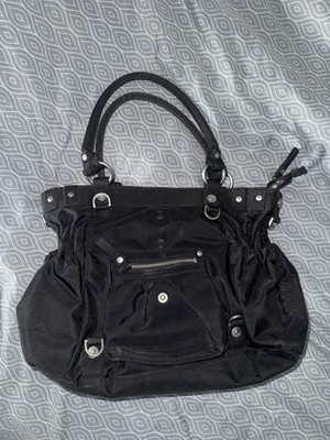 George Gina & Lucy OHSOSOFT Tasche Schwarz Handtasche Y2K Original