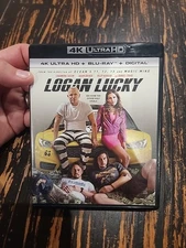 Logan Lucky (4K Ultra HD Blu-ray, 2017) Channing Tatum Adam Driver Riley Keough