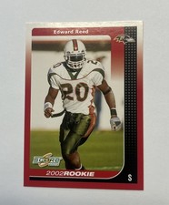 2002 Score Ed Reed Rookie Card #324 Baltimore Ravens RC Hall of Fame HOF Miami. rookie card picture