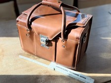 Nikon Vintage Leather Camera Bag Original F2 F3 SLR 70s Collectors