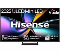 HISENSE 65 Mini LED 4K 165Hz Smart AI TV - 65U7QTUK PRO - REFURB-C