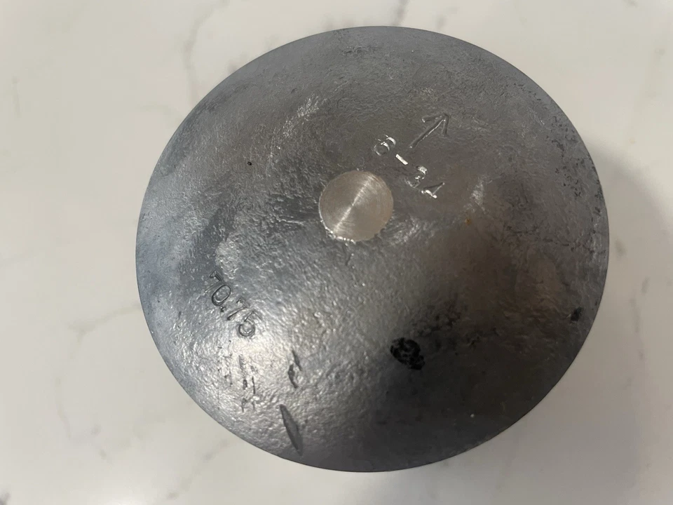 YAMAHA 1M1-11637-00 OEM/NOS 0,75 ММ O/S 3-Й ПОРШЕНЬ, 1977-78 DT250. - Изображение 2 из 4