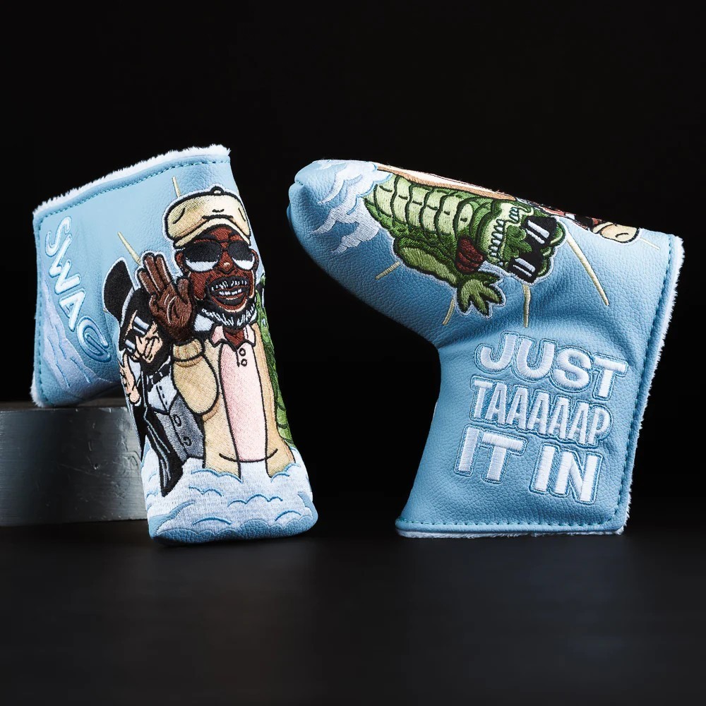 Swag Golf Happy Gilmore • THE HAPPIEST PLACE BLADE COVER • Sealed • Sold Out