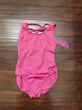 NWT Motionwear Large Adult Pink Ballet Dance Leotard