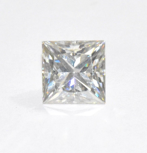 5-6 Ct White Lab Created Diamond Princess Cut For Jewelry VVS1 Certified