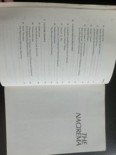 THE NACIREMA Readings On American Culture 1975 Spradley Rynkiewich Essays PB - Picture 10 of 19