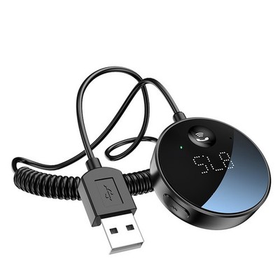 Bluetooth 5.0 Wireless Car FM Transmitter AUX Audio Receiver LCD Display Adapter