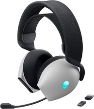 Alienware AW725H Tri Mode Wired/Wireless Bluetooth Gaming Headset - Lunar Light  