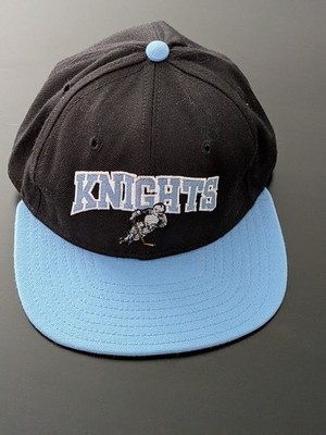 Vintage 1990s Atlanta Knights Hockey Hat IHL Minor League Fitted 6 7/8 DeLong