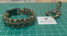 Handmade Tactical Cobra Weave Style Paracord Bracelet