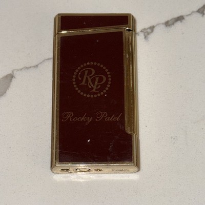Colibrí Rocky Patel Lighter Red Lacquer & 18K Gold Tone Limited 994/1000 RARE