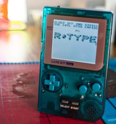 Custom painted Nintendo Game Boy Pocket MGB-001  IPS, new components READ