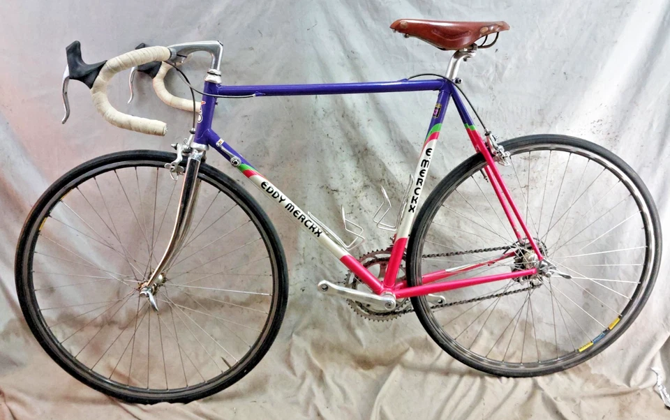 Bicicleta de equipo Eddy Merckx Corsa Pro 1991 58 cm Suntour Superbe Pro Reynolds 753 Campy Foto 2 de 4