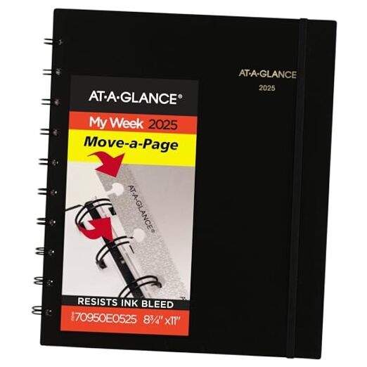 2025 Planner, Weekly & Monthly, 8-3/4