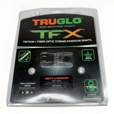 Truglo TFX Handgun Sights For S&W M&P Series Shield, M2.0 & .22 Models TG13MP1A