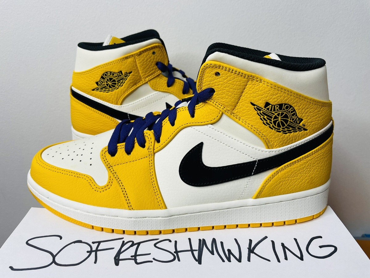 靴 Nike Air Jordan 1 Mid ''Lakers'' Nike Air Jordan 1 Mid Lakers Limited Edition US 10.5 Mens