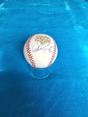Alex Rodriguez Autograph 2009 World Series Signed Baseball COA - Picture 6 of 8