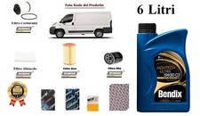 Kit Tagliando Filtri + Olio per Fiat Ducato 250 2.3 Multijet 88 Kw 120 Hp
