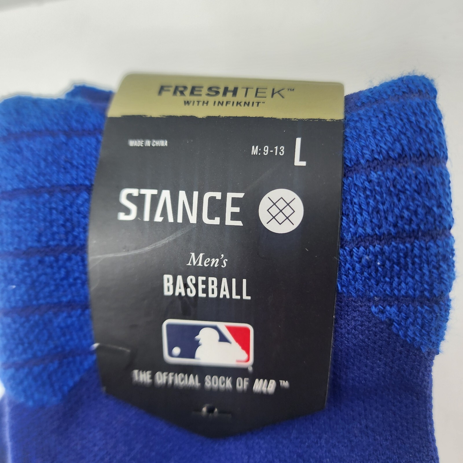 Stance Baseball Socks Mens L Seattle Mariners MLB Navy Diamond Pro OTC Freshtek