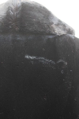 ARTÍCULO DE CHATARRA: CHAQUETA ABRIGO DE PIEL DE CONEJO ESQUILADO NEGRO TALLA N/A - Imagen 5 de 5